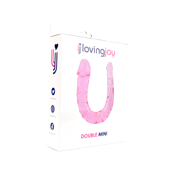 Loving Joy Double Mini Dildo Pink - Image 6