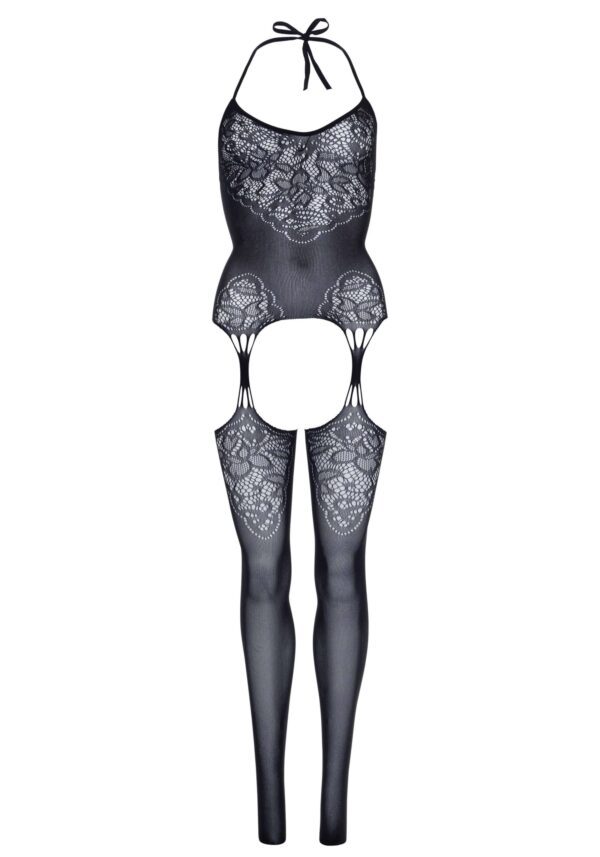 Leg Avenue Lace Suspender Bodystocking One Size - Image 5