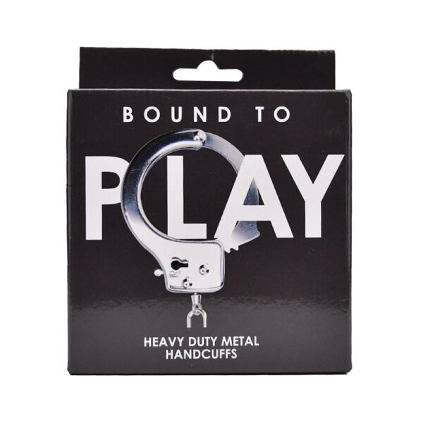 Bound to Play. Heavy Duty Metal Handcuffs - Image 7