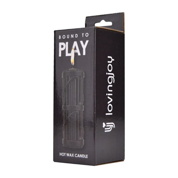 Bound to Play. Hot Wax Candle Black - Image 5