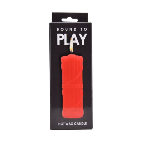 Bound to Play. Hot Wax Candle Red - Image 3