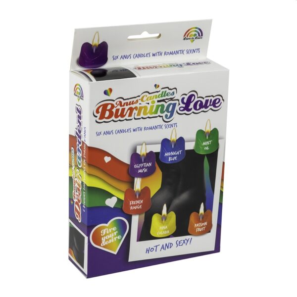 Rainbow Burning Love Anus Candles - Image 3