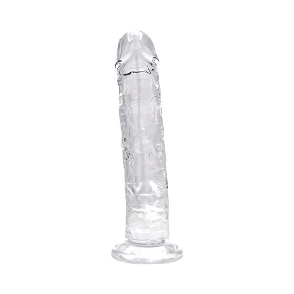 Loving Joy 9.5 Inch Suction Cup Dildo Clear - Image 4