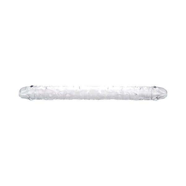 Loving Joy 18 Inch Double Ended Dildo Clear - Image 3