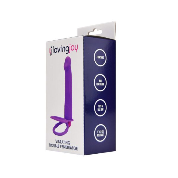 Loving Joy Double Penetration Strap On Vibrator - Image 6