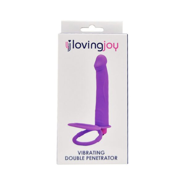 Loving Joy Double Penetration Strap On Vibrator - Image 4