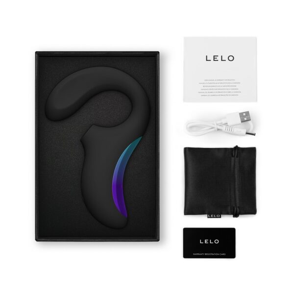 LELO Enigma Wave Dual Stimulation Sonic Massager Black - Image 5