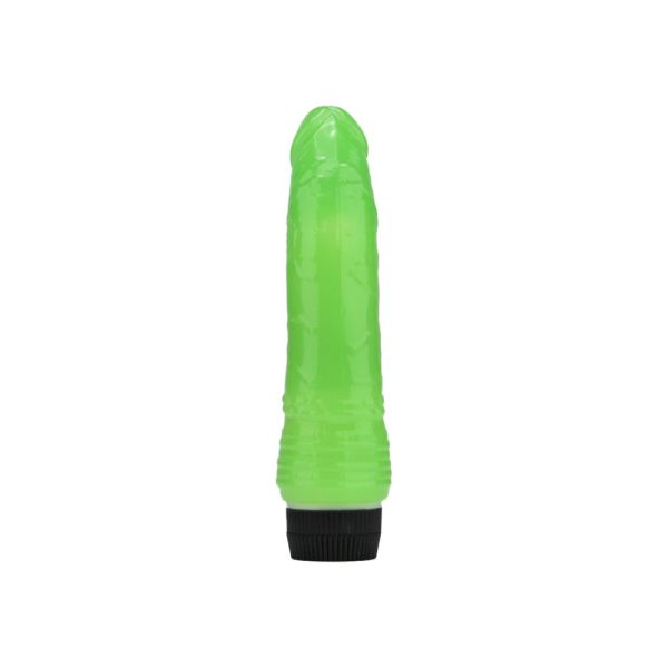 Loving Joy 7 inch Realistic Vibrator Glow in the Dark - Image 3