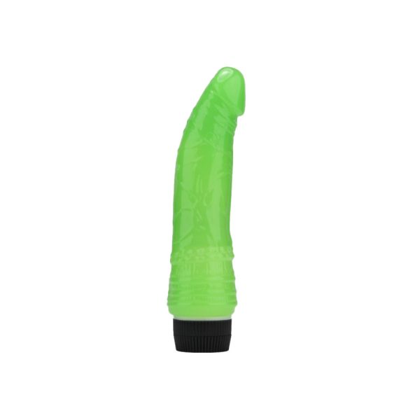 Loving Joy 7 inch Realistic Vibrator Glow in the Dark - Image 4