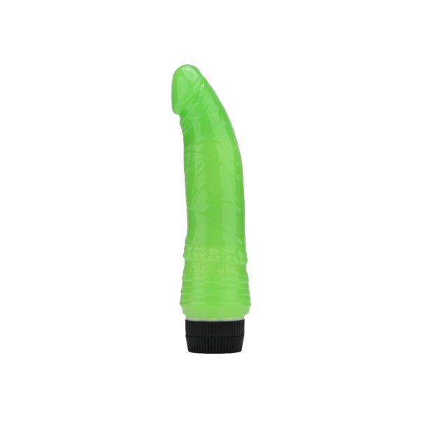 Loving Joy 7 inch Realistic Vibrator Glow in the Dark - Image 5