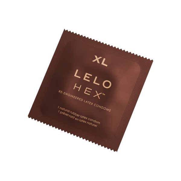 LELO HEX Condoms Respect XL 3 pack - Image 4