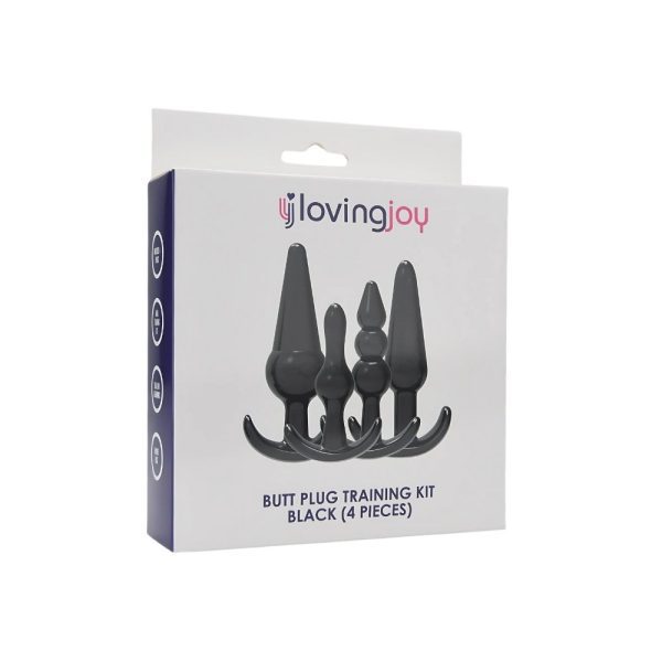 Loving Joy Butt Plug Training Kit Black - Image 12