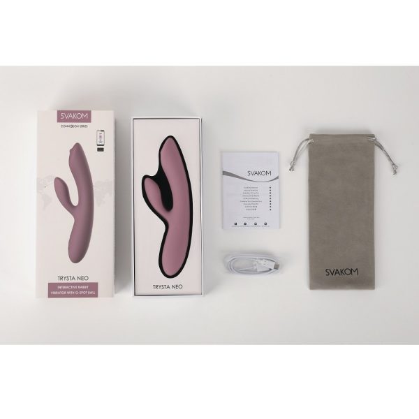 Svakom Trysta Neo Targeted Rolling G-Spot Rabbit Vibrator - Image 9