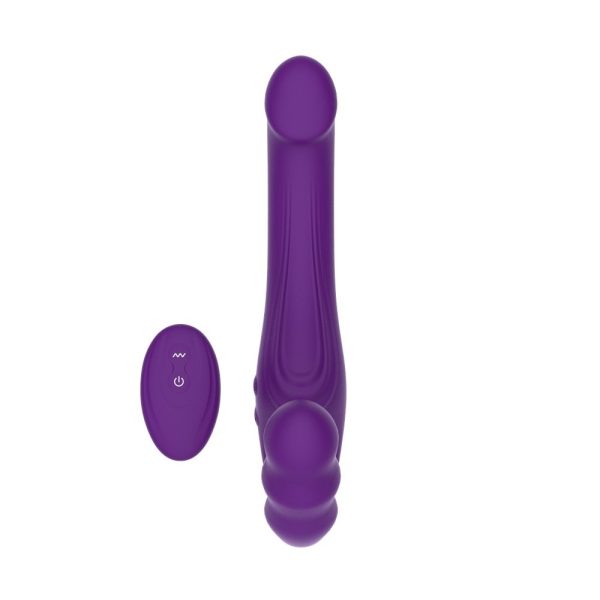 Mina Echo Remote Vibrating Strapless Strap On - Image 4