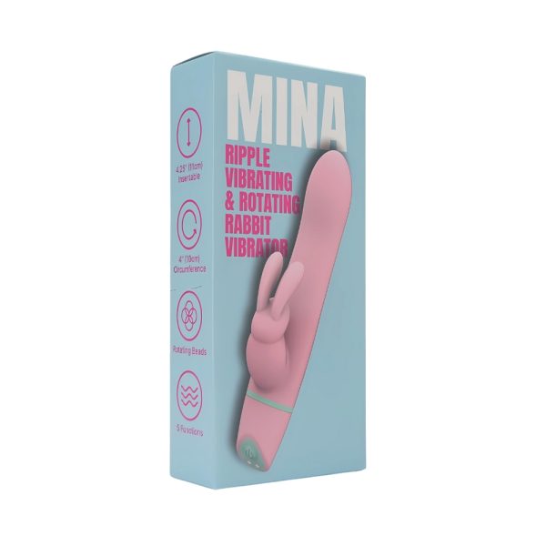 Mina Ripple Vibrating & Rotating Rabbit Vibrator - Image 12