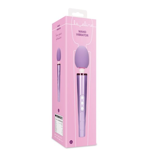 Rechargeable Wand Vibrator Metallic Purple - Image 3