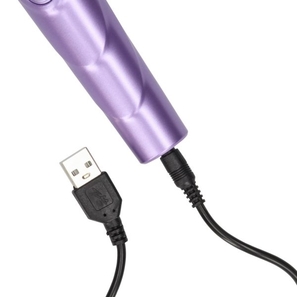 Rechargeable Wand Vibrator Metallic Purple - Image 8