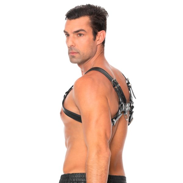 Bulldog Leather Chest Harness - S/M - Image 5