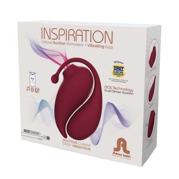 Adrien Lastic Inspiration Clitoral Suction Stimulator and Vibrating Egg - Image 8