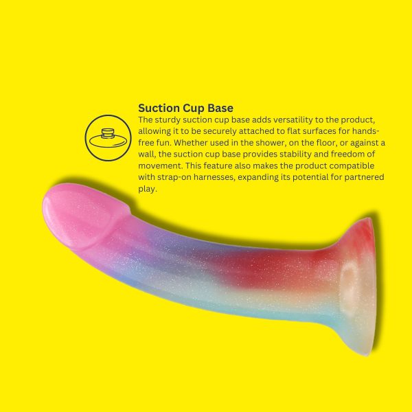 Mina Iridescent Silicone Dildo - Image 7