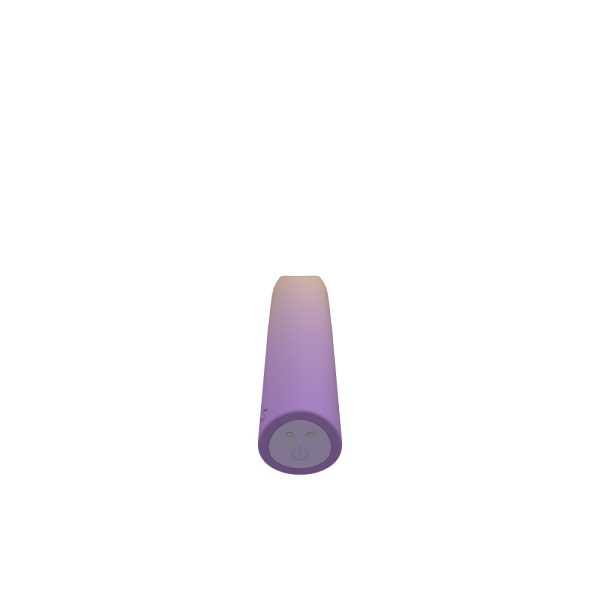 Party Color LIPPY Rechargeable Bullet Vibrator Purple - Image 5