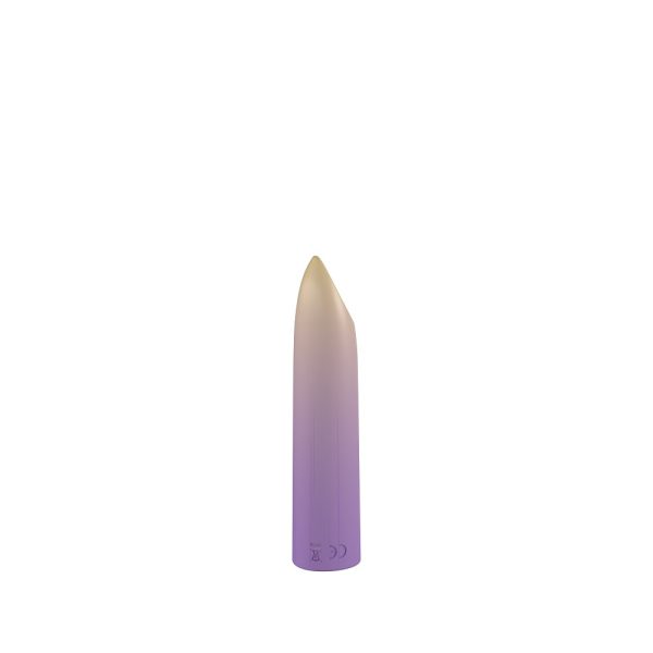 Party Color LIPPY Rechargeable Bullet Vibrator Purple - Image 9