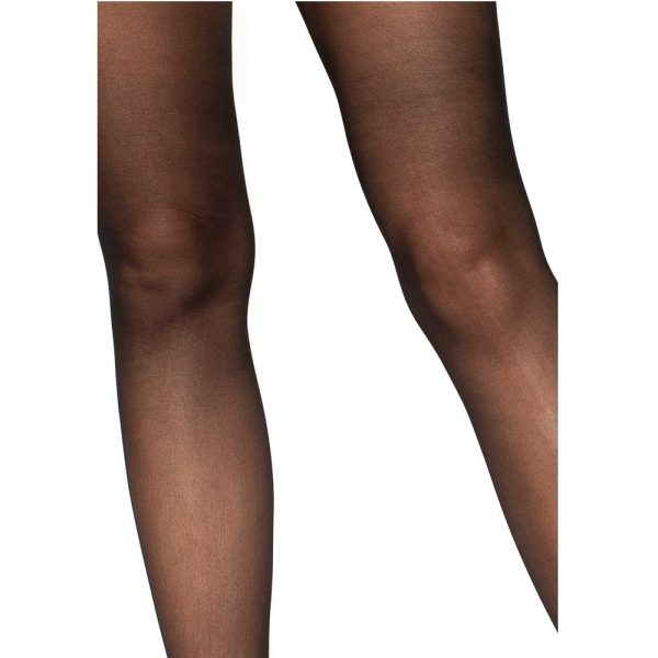 Leg Avenue Sheer Thigh High Stockings with attached Lace Garterbelt - Image 4