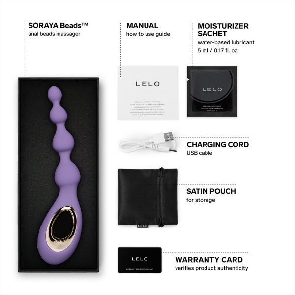 LELO Soraya Anal Beads Violet Dusk - Image 7