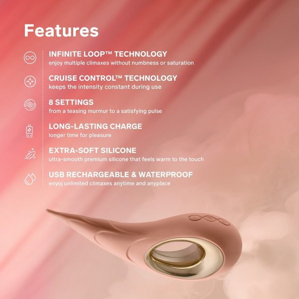 LELO Dot Cruise Clitoral Vibrator Peach Please - Image 9