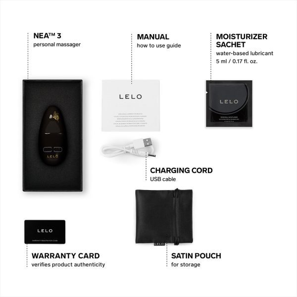 LELO Nea 3 Clitoral Massager Black - Image 9