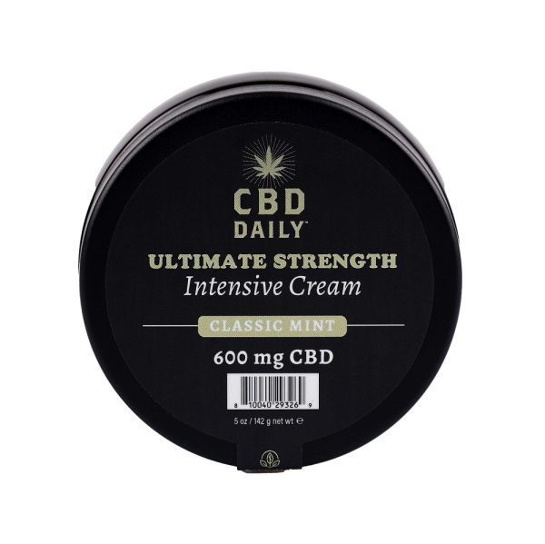 Earthly Body CBD Daily Ultimate Strength Intensive Cream Classic Mint 142g - Image 3