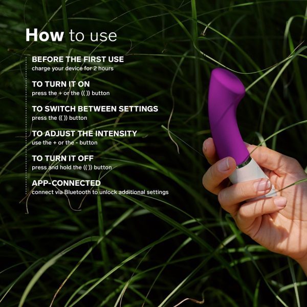 LELO Gigi 3 App Controlled G-Spot Vibrator Deep Rose - Image 6