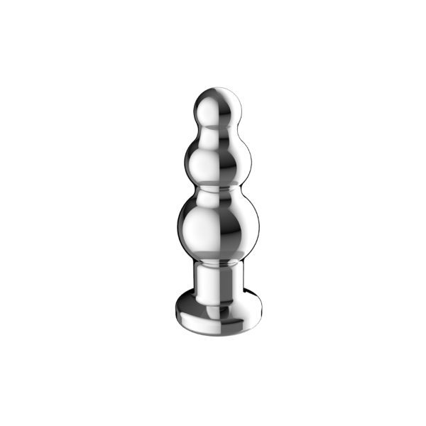 Toosh Remote Controlled Metal Vibrating Anal Beads - Image 5