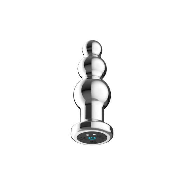 Toosh Remote Controlled Metal Vibrating Anal Beads - Image 4