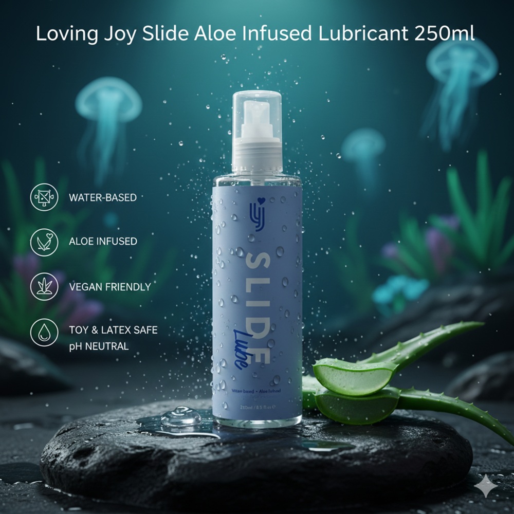Loving Joy Slide Water-Based Lubricant 250ml - Image 6