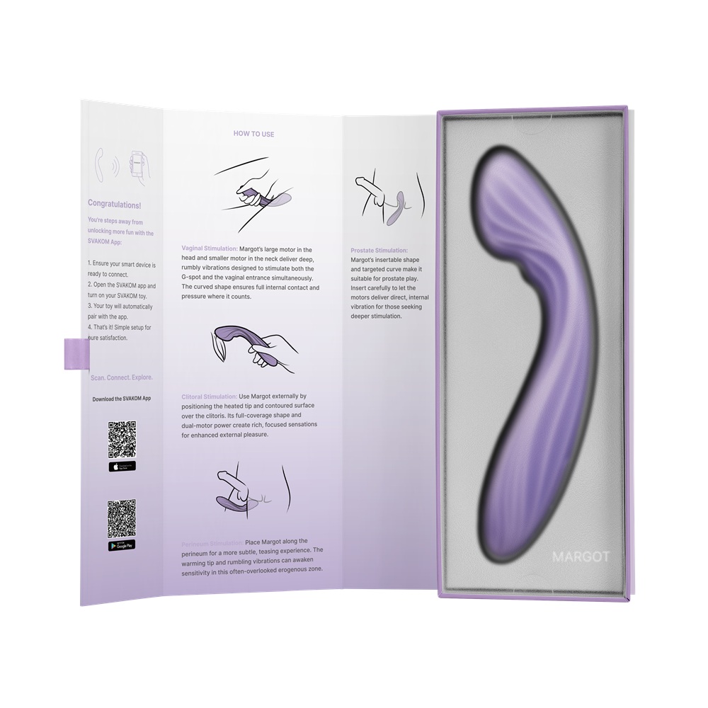 Svakom Margot G-Spot Vibrator Lilac - Image 11